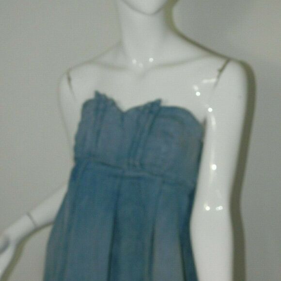 Current Elliot Dress Strapless Denim Mini Small - Picture 7 of 11